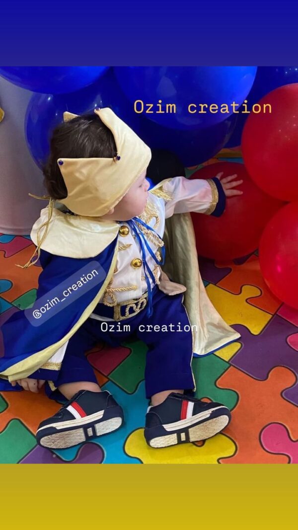 Costume royal de prince pour garçons