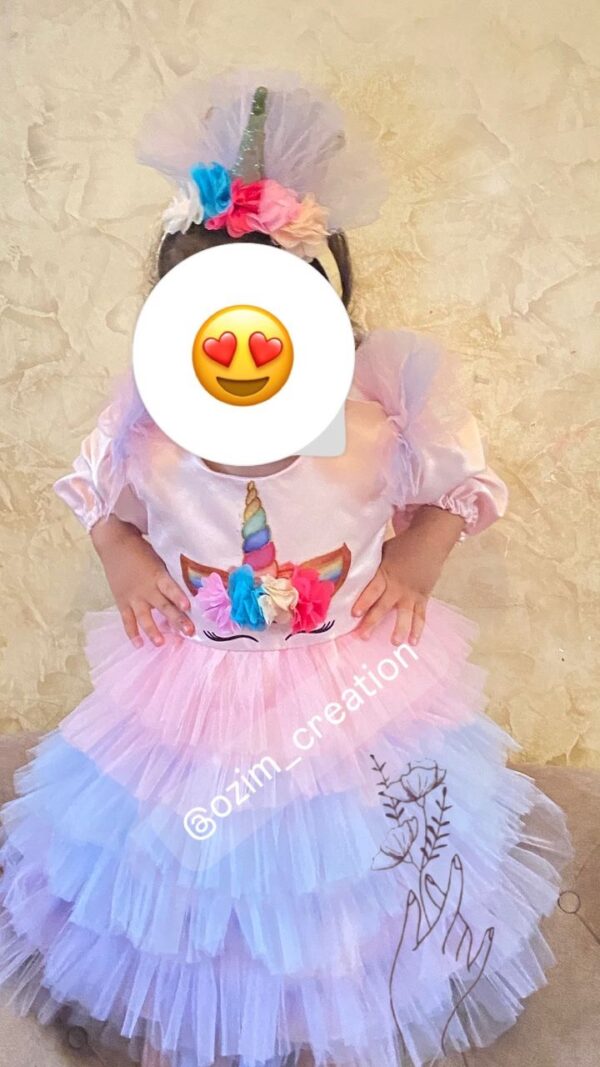 Robe tutu licorne princesse