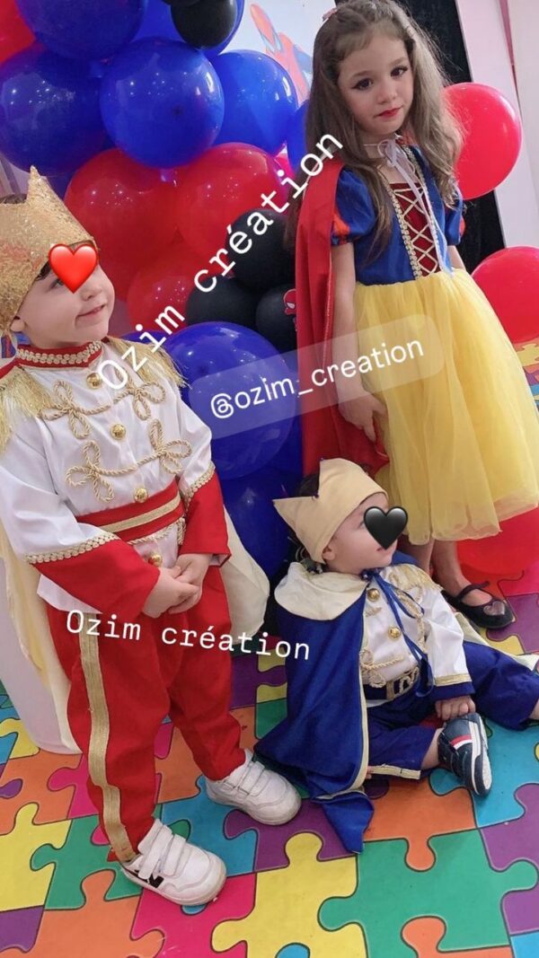 Costume royal de prince pour garçons