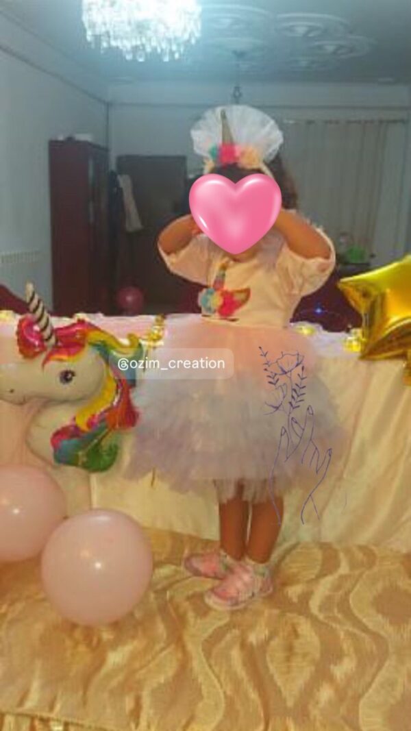 Robe tutu licorne princesse