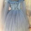 robe soirée bleu